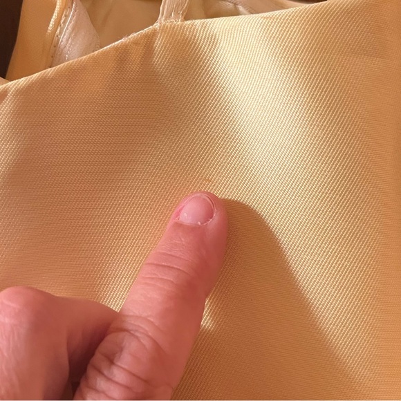 Mac Duggal Flash Yellow Strapless Embellished Gown - Picture 14 of 14